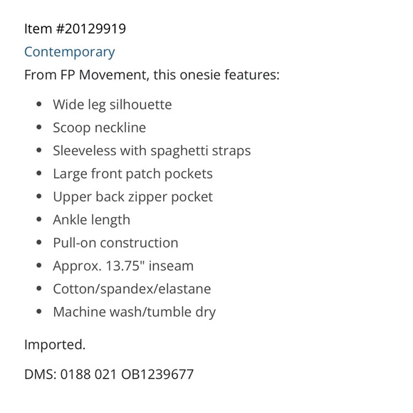 Free People Hot Shot Onesis washed black XL. Worn a few times . Smoke free home - Picture 3 of 3